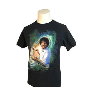 Bob Ross Graphic T-Shirt – Men’s Medium
